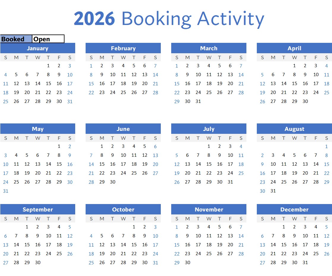 2026 Calendar